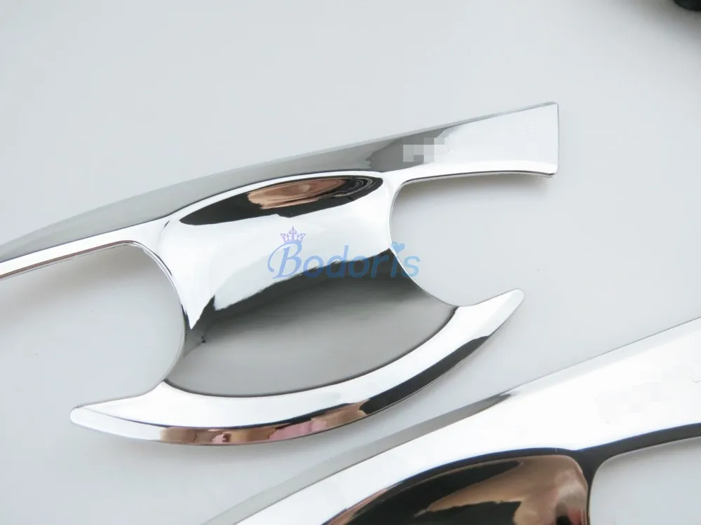 Дверная ручка Чаша вставка отделка панель ABS Хром Стайлинг автомобиля 2016 2017 2018