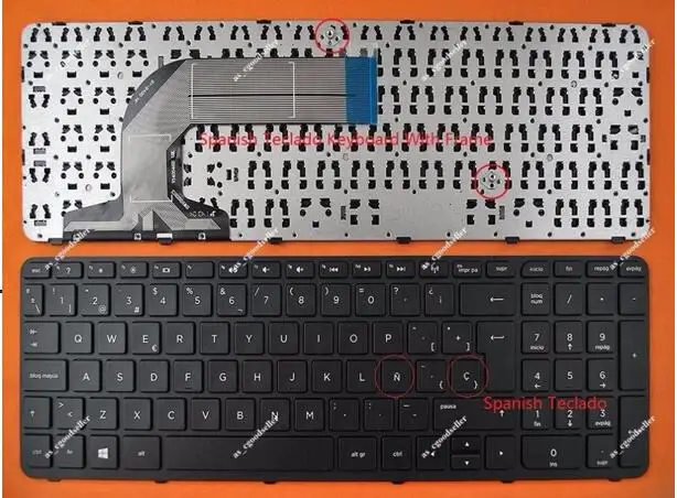 Новая клавиатура для ноутбука HP Pavilion 17 e000 e100 серии QWERTY