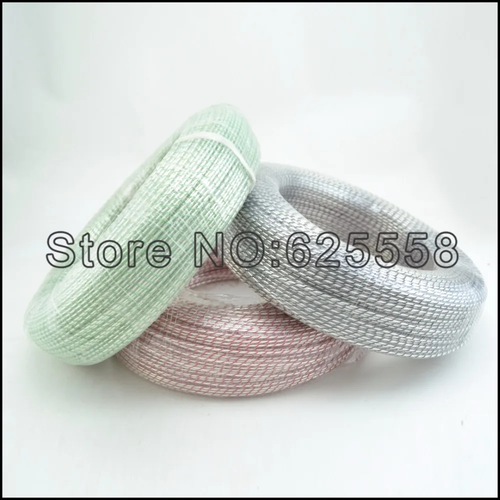 Hi Fi аудио 7N Медный + чистый серебристый DIY кабель питания rca для динамика 2 м|cable