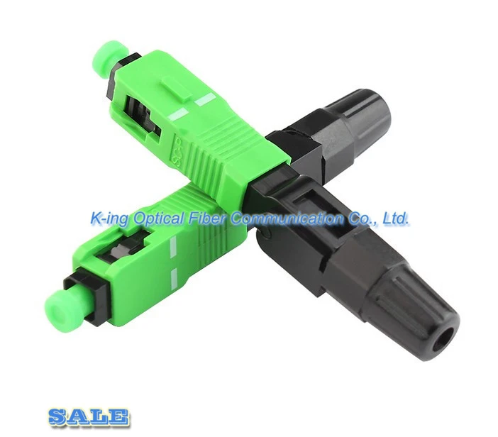 100 шт. SC APC Быстрый разъем инструмент для встроенного разъема FTTH холодной волокно