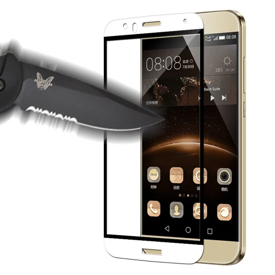 3D полное покрытие 9H закаленное для Huawei GR3 GR5 стекло защиты экрана стекла |