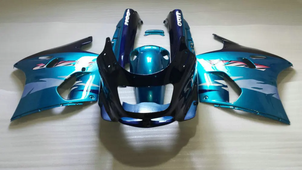 7 подарков! Синий комплект обтекателей для KAWASAKI Ninja ZZR11001993 2001 2003 ZX 11 ZZR1100D 93 01 02 03