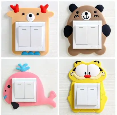 Светящиеся наклейки выключатели настенные двойная гостиная спальня настенная