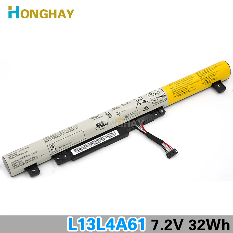 Аккумулятор для ноутбука HONGHA L13L4A61 LENOVO Flex2 14 15 &quotFlex 2 14D 15D L13S4A61 L13L4E61 L13M4A61 L13M4E61 32WH|laptop