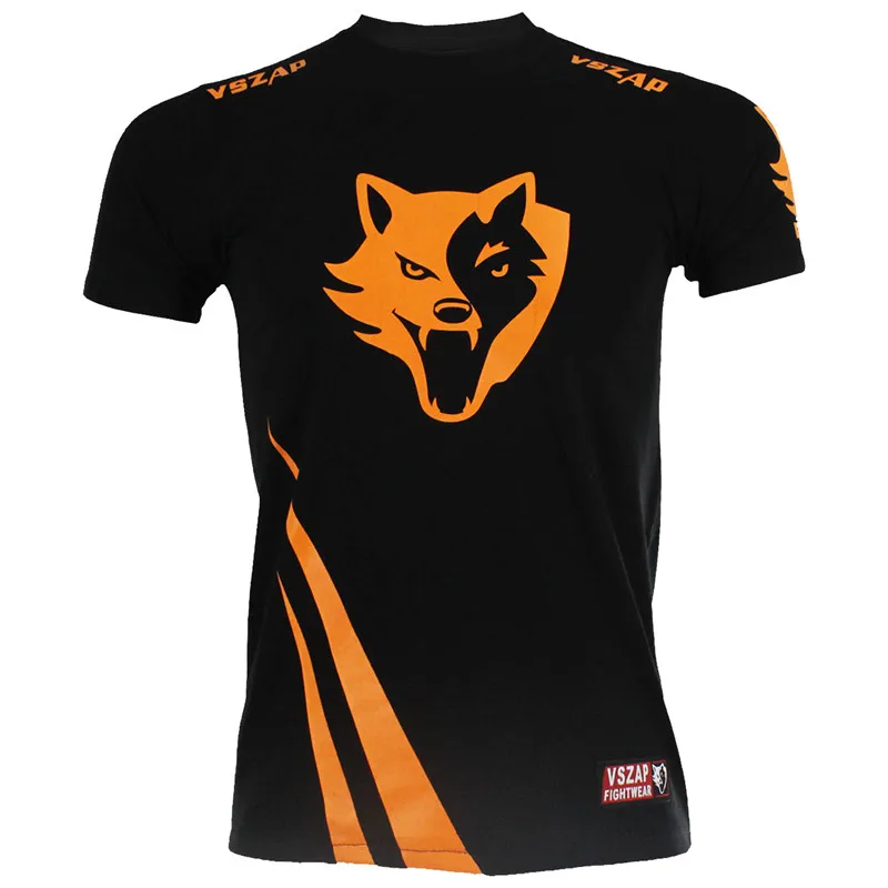 VSZAP футболка с коротким рукавом для сражений боевых искусств комбинированные