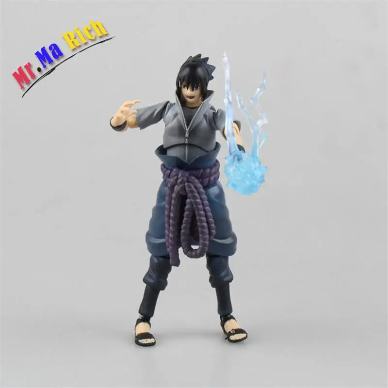 Рисунок аниме Наруто Uzumaki Naruto Uchiha Sasuke в коробке ПВХ фигурка Коллекционная Brinquedos