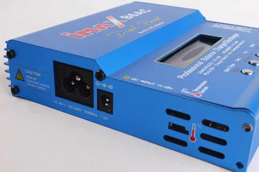 New iMAX B6 AC 80W B6AC Lipo NiMH 3S/4S/5S RC Battery Balance Charger + EU/US/UK/AU plug power supply wire free shipping | Игрушки и