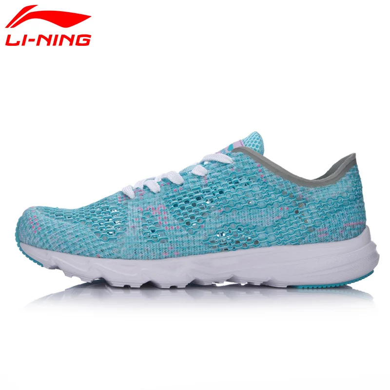 Женские беговые кроссовки Li-Ning легкие текстильные дышащие Спортивные ARBM018 | Спорт