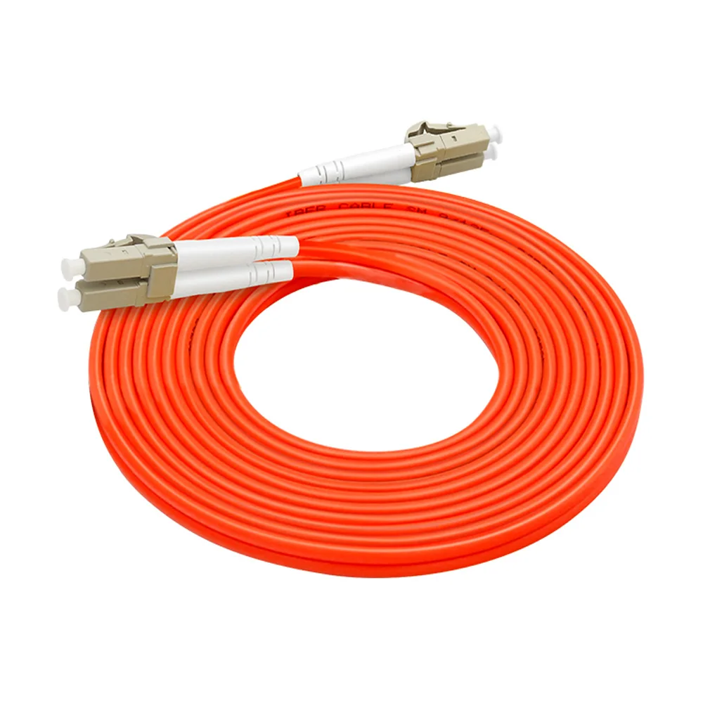 10 шт. 3 м 9 футов. LC UPC к Multimode M/M дуплексный 0 мм ПВХ OM1 волоконно-оптический