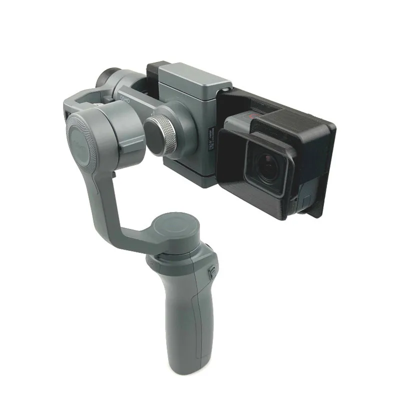 

GoPro hero 5/6 Adapter switch mount plate + Camera Sun Shade for DJI osmo 1/2 mobile gimbal handheld parts