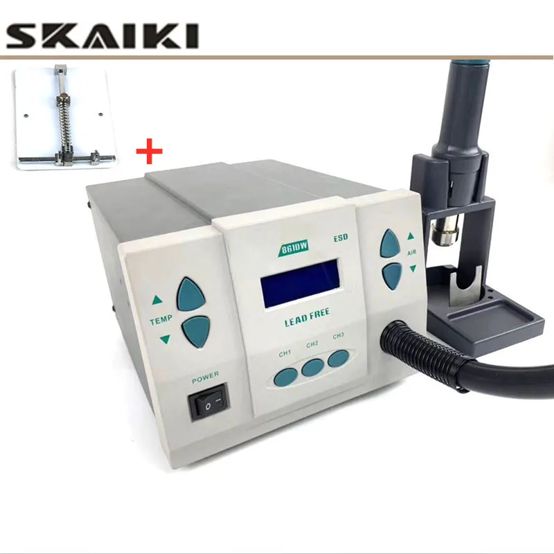 Skaiki 861DW Тепловая пушка без свинца паяльная станция с горячим воздухом