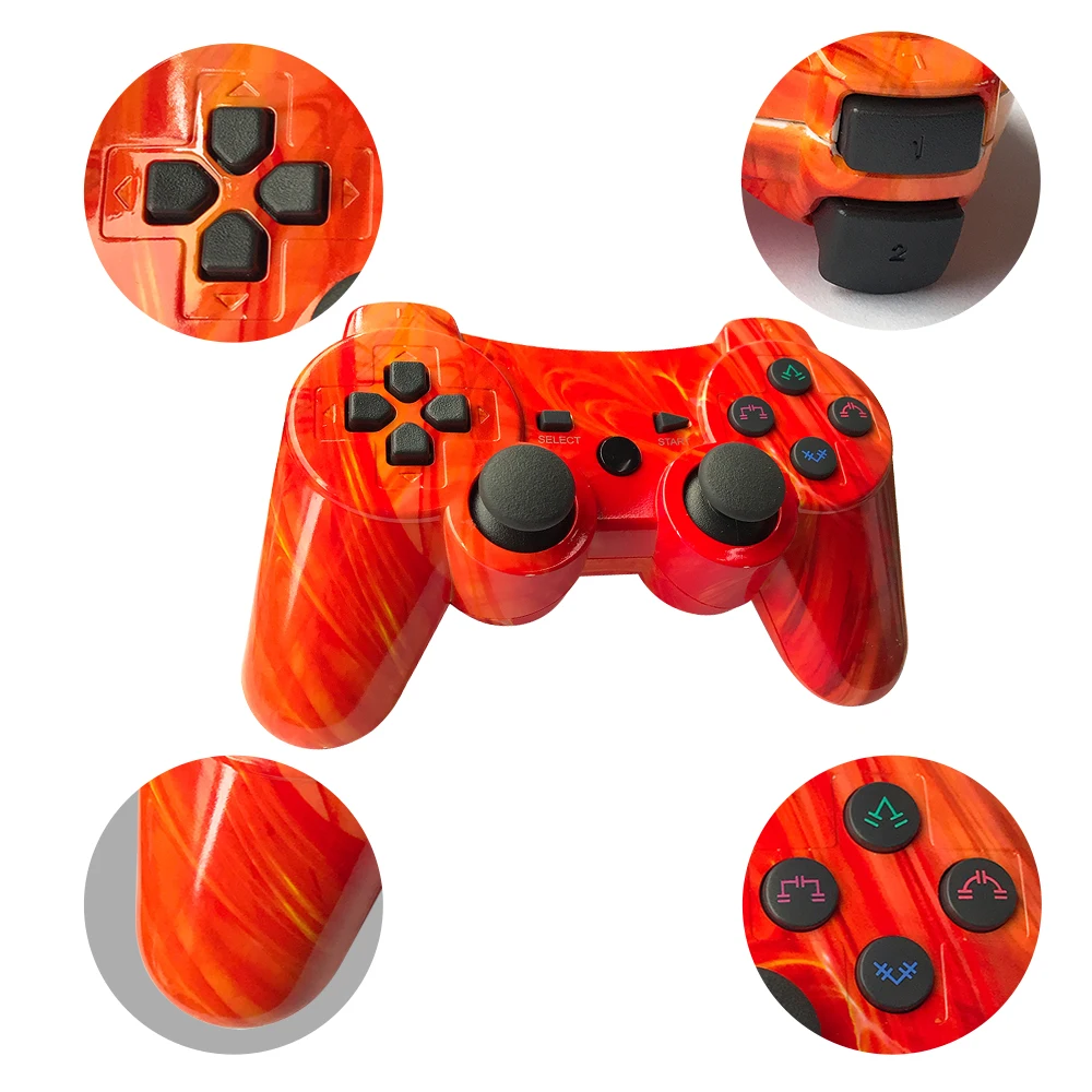 Для sony PS3 контроллер 2,4G беспроводной Bluetooth для Playstation 3 контроллер для Dualshock4 Вибрационный Джойстик Геймпад
