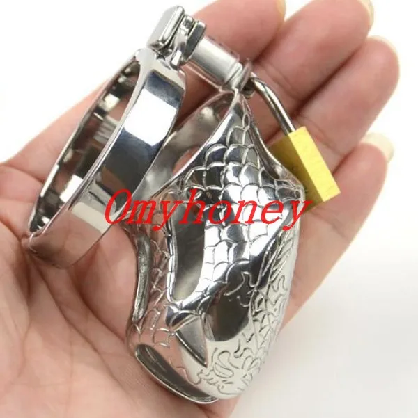 M062 новое кольцо для полового члена с замком из нержавеющей стали клетка пениса