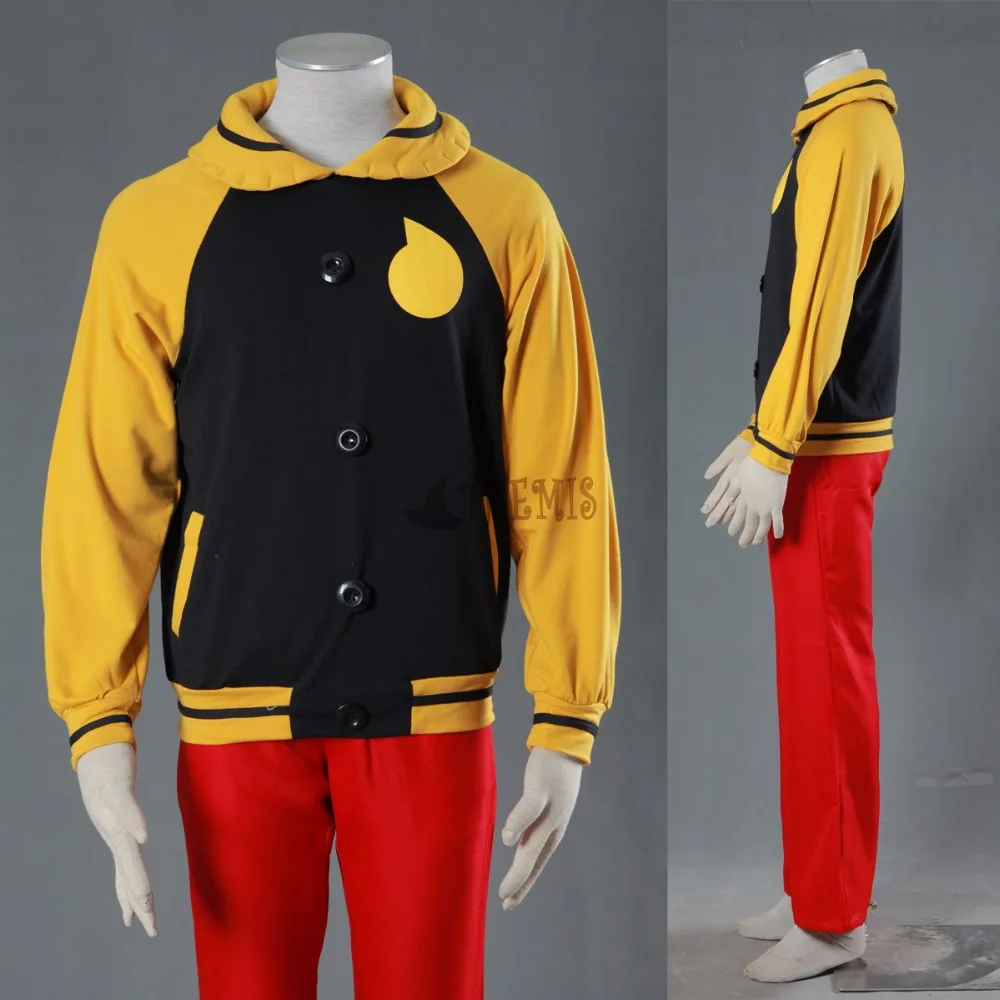 Athemis/костюм для косплея черная звезда Пожиратель души костюм пальто штаны и