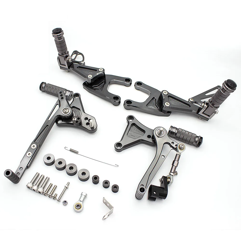 CNC Verstelbare Rearsets Achter набор мотоциклистов подножка Moto Pedaal педаль для Benelli TNT125 TNT 125