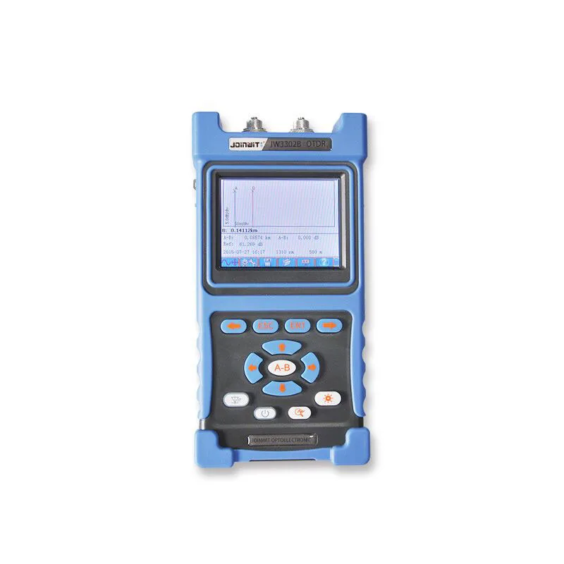 Портативный OTDR JW3302B SM 1310 1550nm 30 28dB интегрированный VFL сенсорный экран оптический