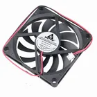 Кулер, 24В пост. тока, 2 вывода, 80мм, 80х10мм, бесщеточный, 1 шт.