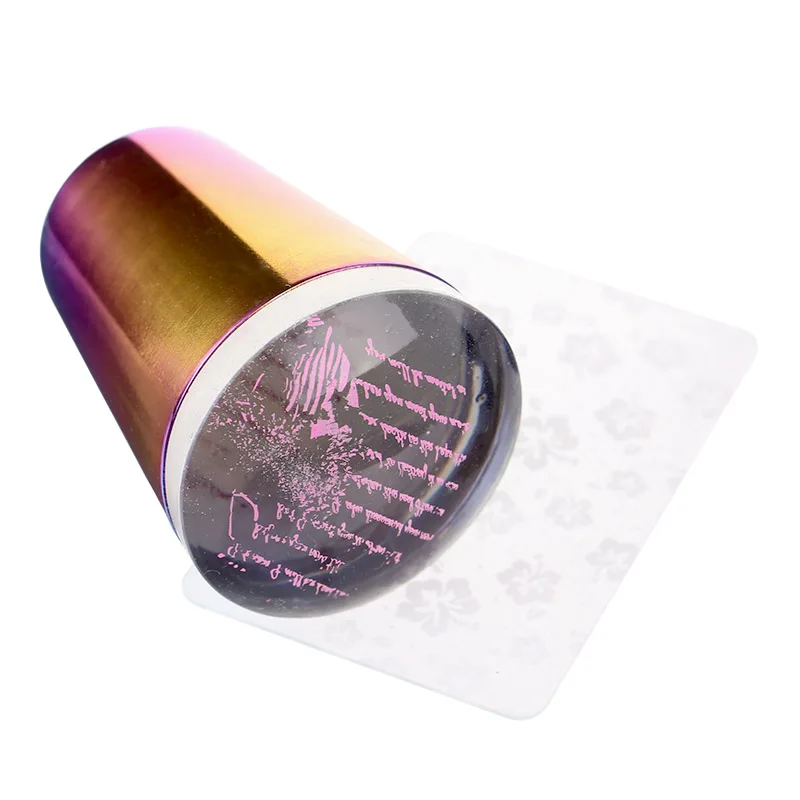 1 шт. штамп для ногтей Набор творчества переносной сдавливаемый стемпер дизайна и