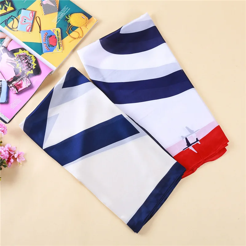 2019 New Women Scarf Fashion Soft Print Silk Scarves Long Lady Shawl and Wrap Female Pashmina Foulard Beach Stole | Аксессуары для