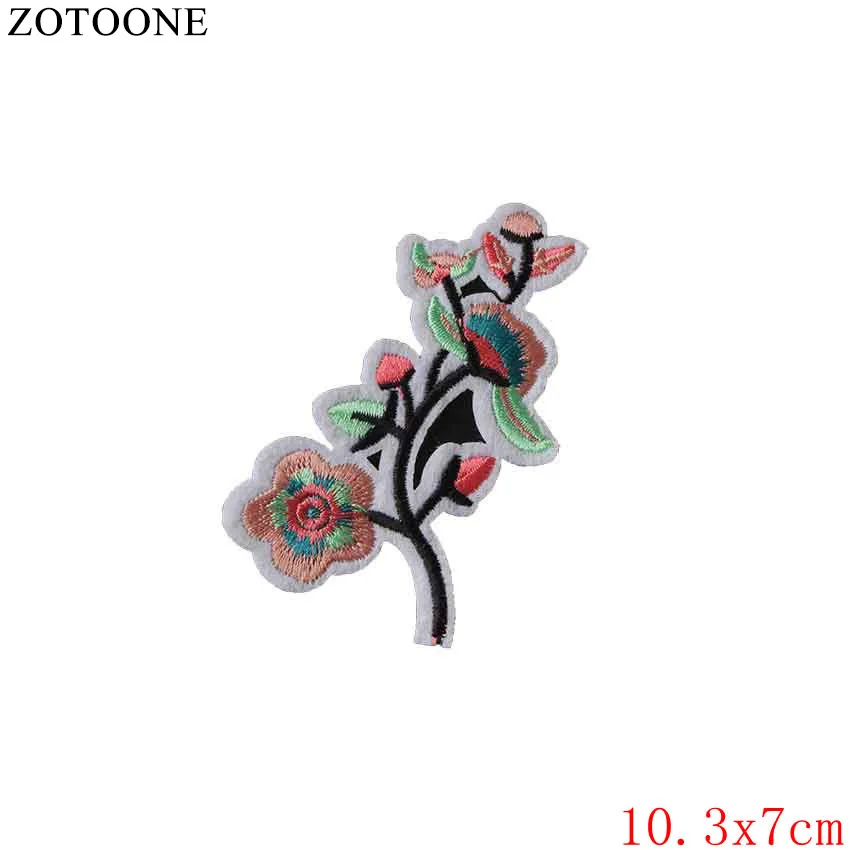 Вышитые нашивки ZOTOONE в виде бабочек для одежды наклейки аксессуары рубашки