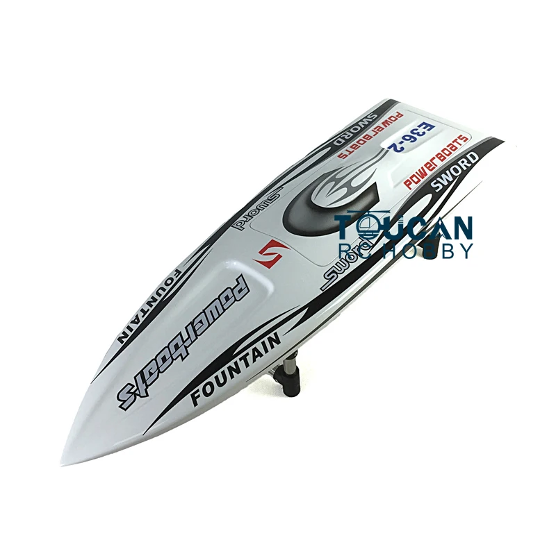 E36 комплект 3" электрический RC лодка хорошо окрашенная стекловолокно Monohull корпус лодки только для продвинутого игрока Белый TH02646