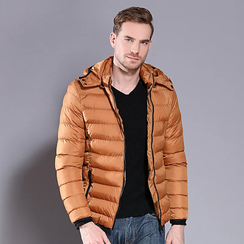 

New Men's Winter jacket Fashion Hooded Warm cotton Men's Daily Multi-color Hoodie brand clothing Warm jacket size M-4XL 5XL