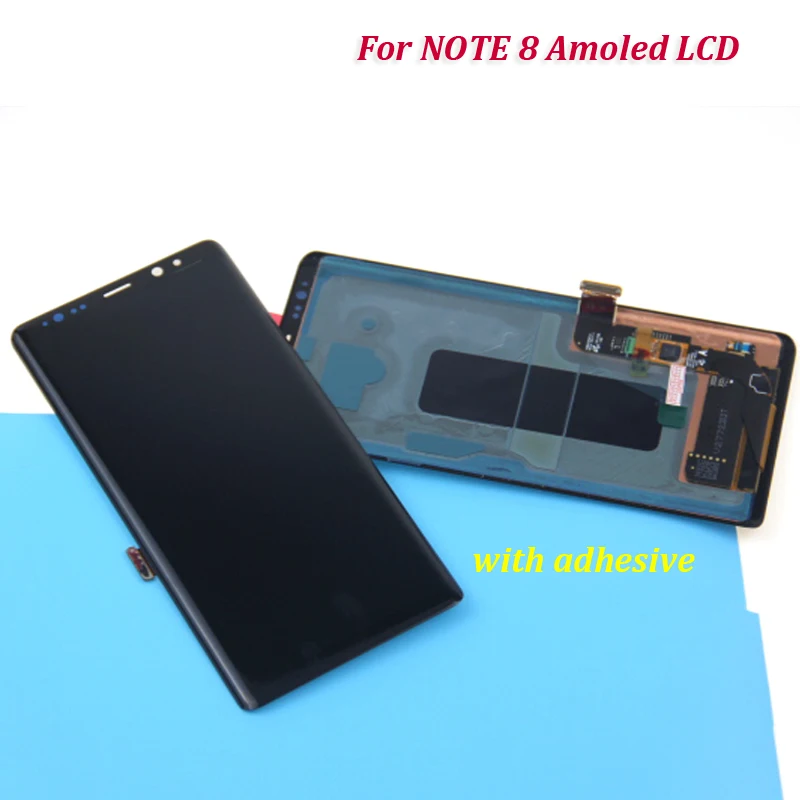 6 3 ''Супер AMOLED ЖК дисплей для samsung Galaxy Note 8 сенсорный экран Note8 N9500 Запчасти