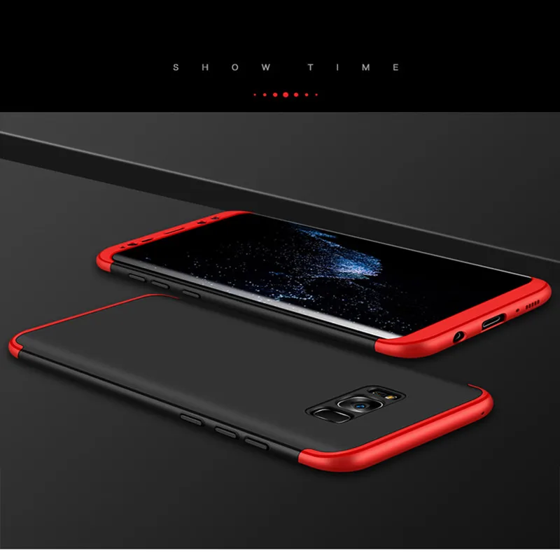 Luxury Case Double Dip Dual Armor 360 Full Protection For Samsung Galaxy S8 J3 J5 J7 Pro 2017 Cover Phone Bags |