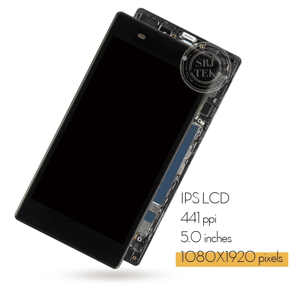 Оригинальный ЖК дисплей для SONY Xperia Z1 с сенсорным экраном и рамкой дигитайзер L39 L39H