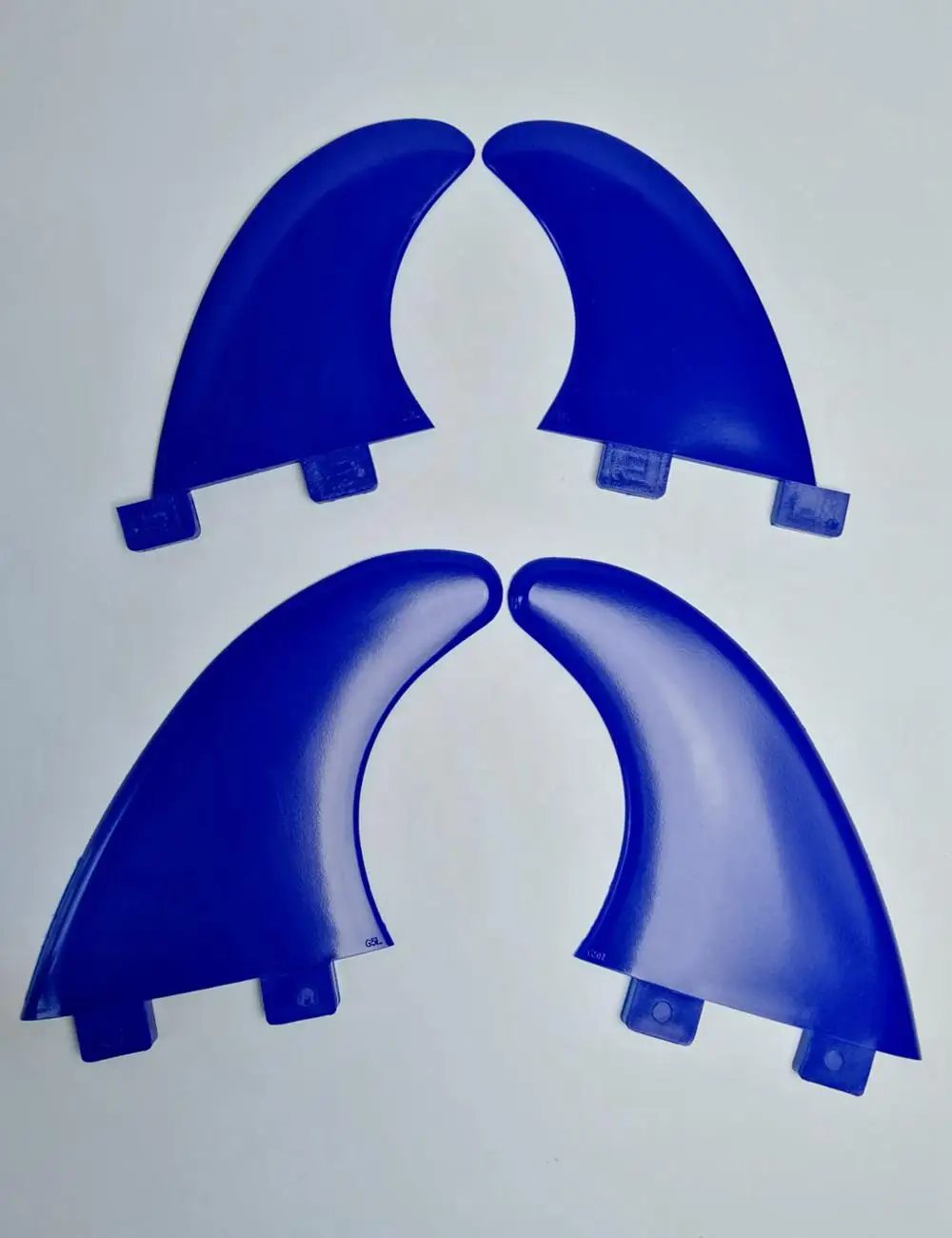Fcs Quad Fin Quads плавники доска для серфинга серфинг плавники 5 плавников набор(4 шт.)(5 шт - Цвет: 4 fins  blue