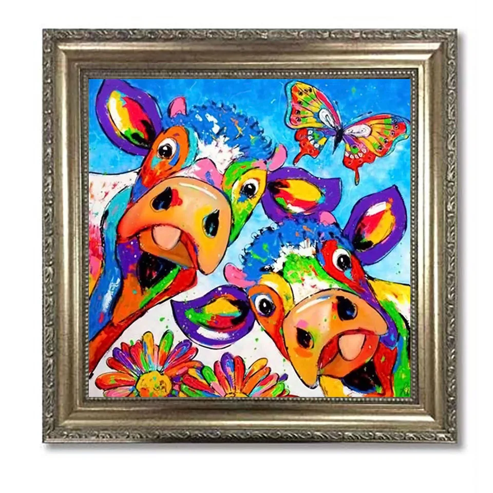 Flower new arrival colorful sunflower DIY Crystal full drill square 5D diamond painting cross stitch kit mosaic round rhinestone | Дом и сад