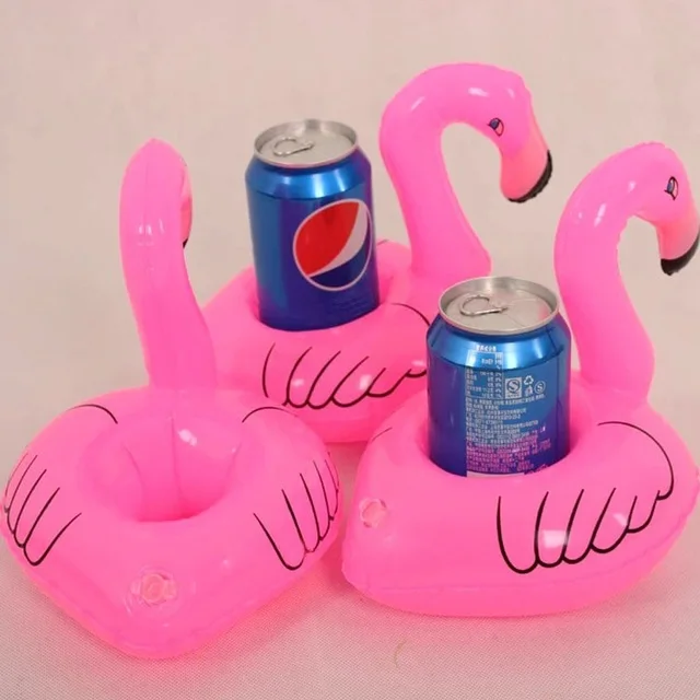 10 шт. единорог игрушки розовый Фламинго Плавающий надувной напиток подставка