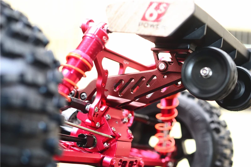 1/8 Масштаб RC автозапчасти ARRMA RC OUTCAST 6S BLX трюк грузовик сплав задняя рулевая панель с крылом MOUNT-GPM игрушки