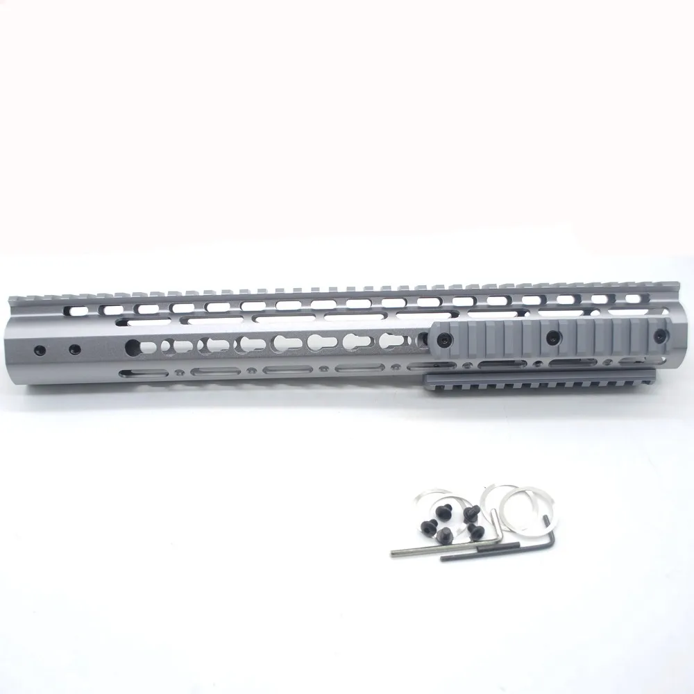 Aplus 7/9/10/12/13,5/15 ''дюймовый Keymod Handguard свободном Пикатинни раздел System_Space серый/анодированный серым цветом
