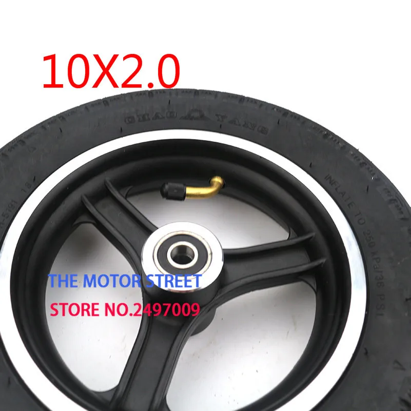 good quality 10x2 inner and outer tire aluminum rims hub for 10inch electric scooter balancing car wheel ATV Quad Go Kart | Автомобили и