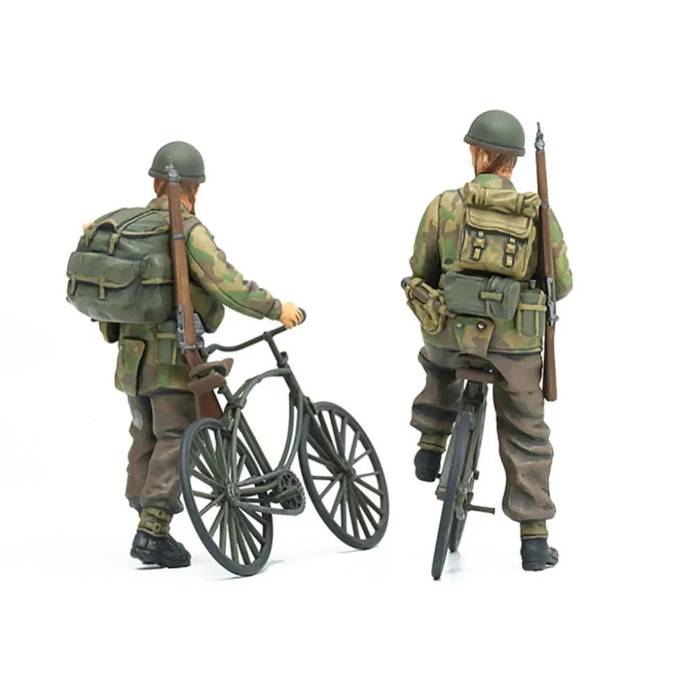 Набор для сборки велосипедов и мотоциклистов OHS Tamiya 35333 1/35|british paratrooper|model building