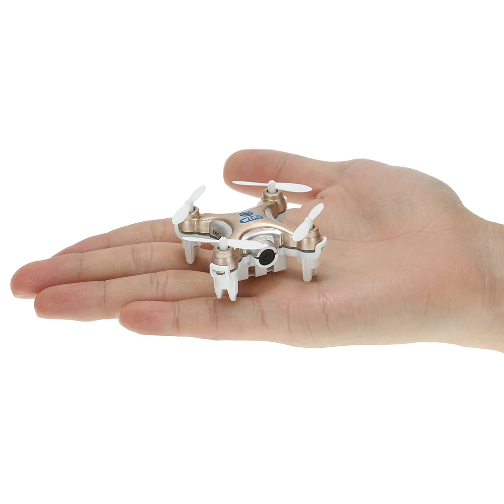 Cheerson CX-10W 4CH 6-осевой Гироскоп CX-10W Wifi FPV Drone RTF Мини RC Мультикоптер с камерой 0.3MP