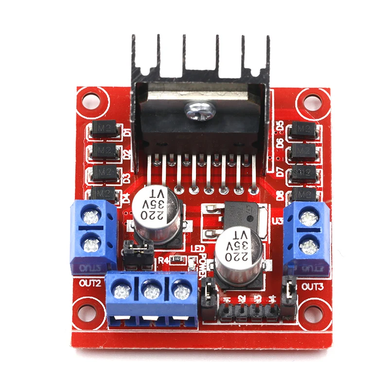 5 шт. специальные акции L298N плата драйвера двигателя Модуль L298 для arduino шаговый
