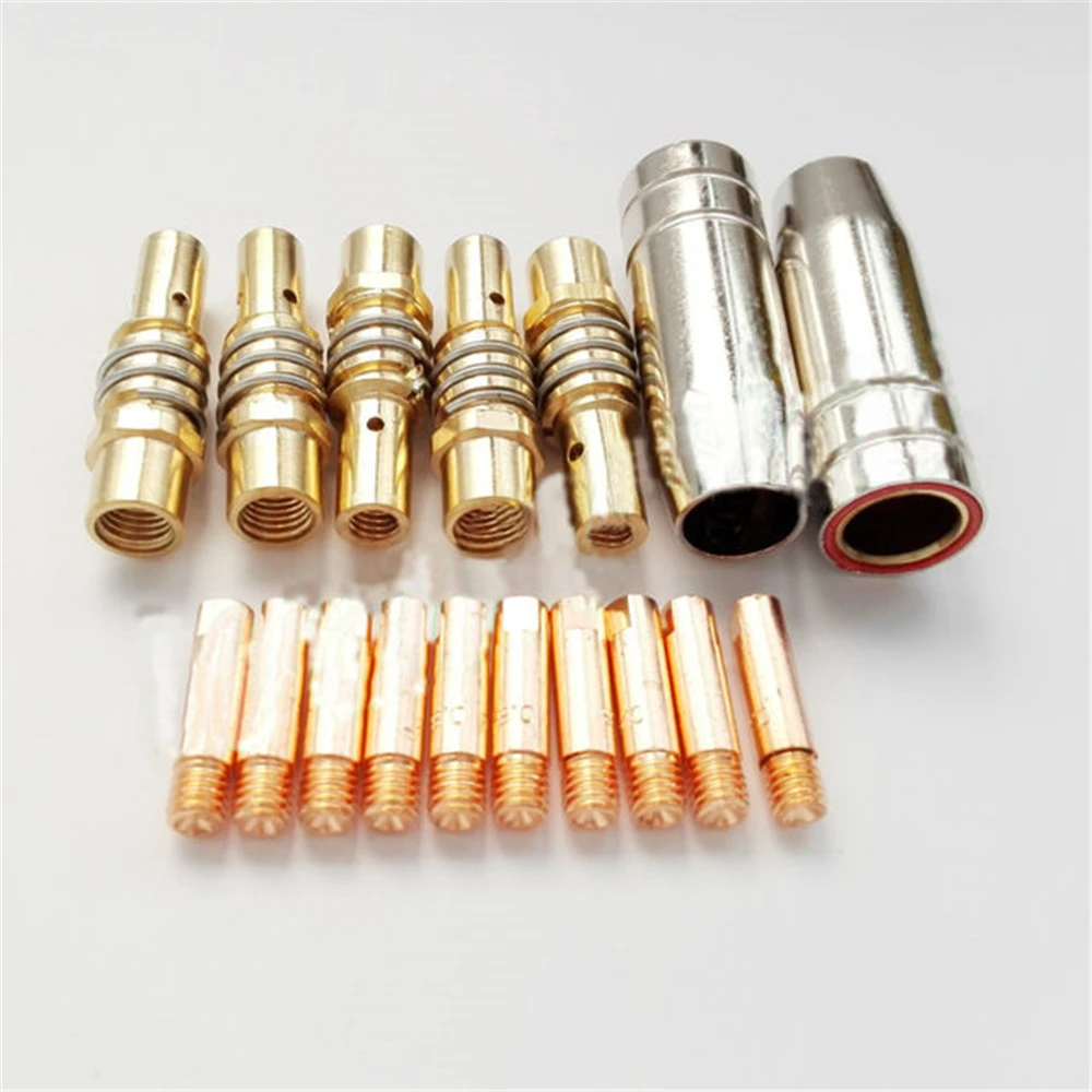 17PK Mig сварочный факел MB 15AK аксессуары комплект из нержавеющей стали защитная