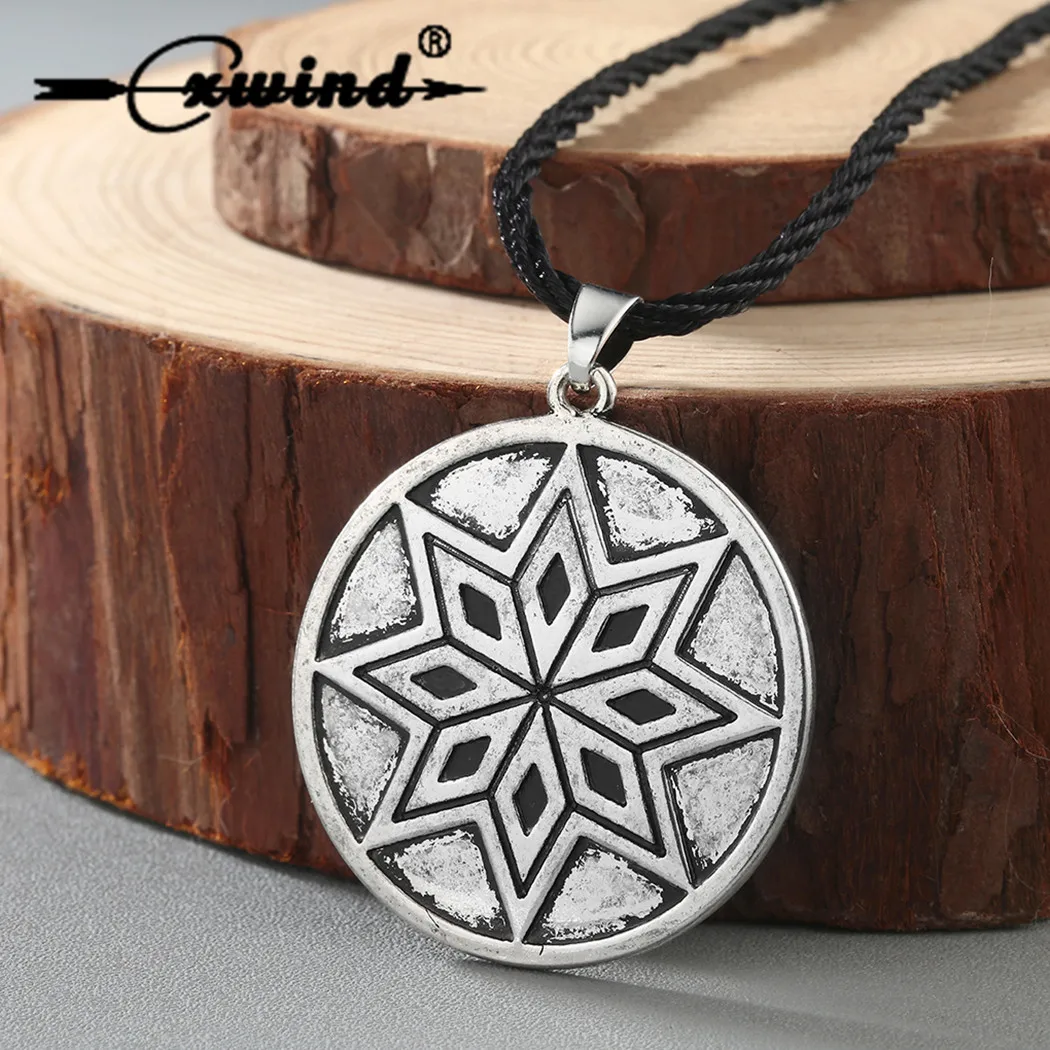 Cxwind Rune Viking славянская пентаграмма Древо жизни кулон ожерелье защита звезда