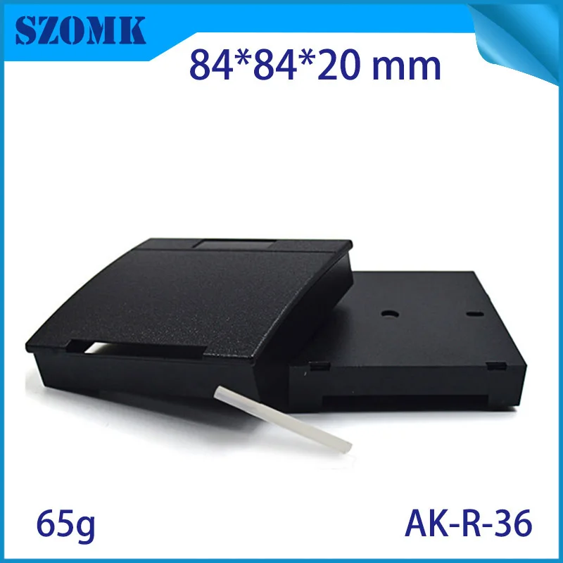 1 шт 84*84*20 мм пластиковый кард-ридер электронный корпус устройства szomk