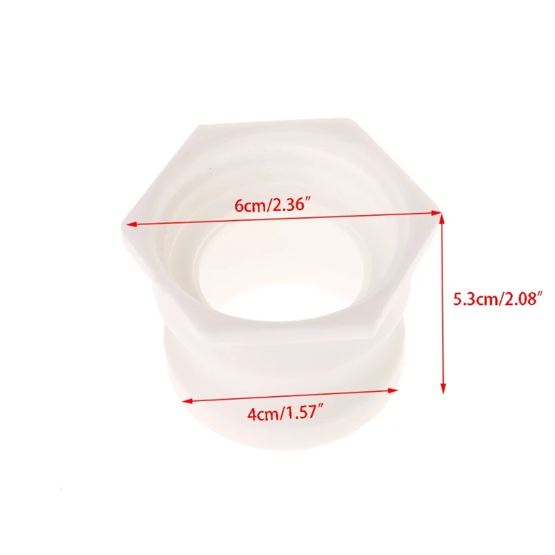 Новый IBC Tote Tank для пищевых продуктов дренажный адаптер 2 36 дюйма грубая резьба до 1