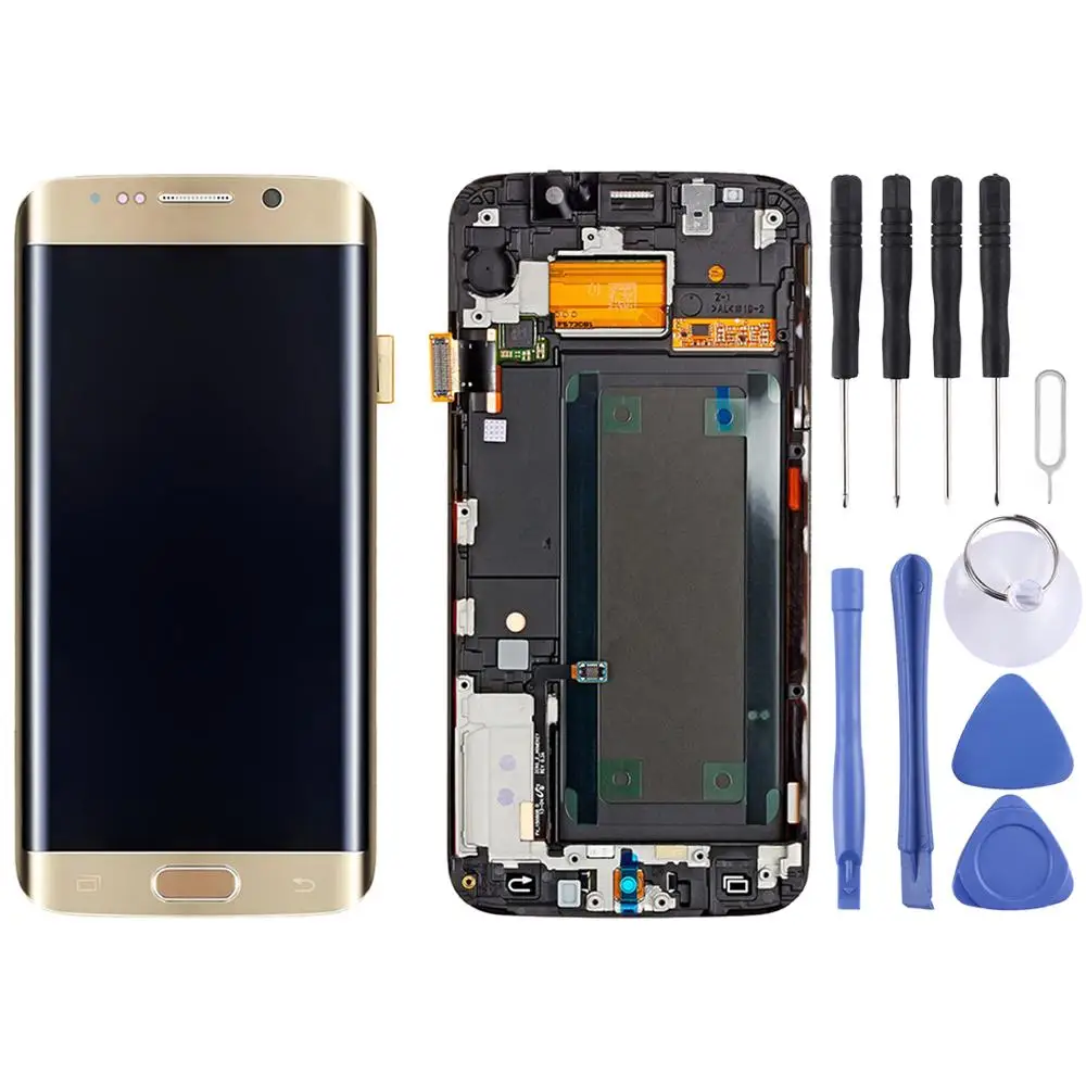 Pantalla LCD para Samsung Galaxy S6 Edge +/G928F, montaje de digitalizador t&aacute;ctil, calidad AAA, nueva-0