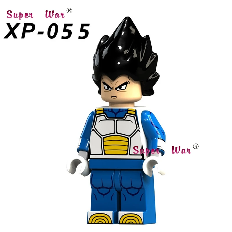 XP055 Один строительный конструктор Super Mario Bros Luigi Dragon Ball Z Torankusu мультфильм серии модель кирпич детские игрушки для детей - Цвет: XP055