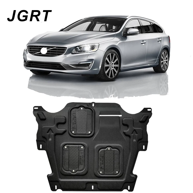Стайлинг автомобиля для Volvo V60 пластиковая стальная защита двигателя 2013 2017