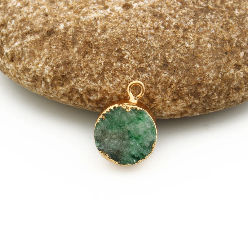 1 шт. модное ювелирное изделие подвески из натурального Друза подвеска сделай сам