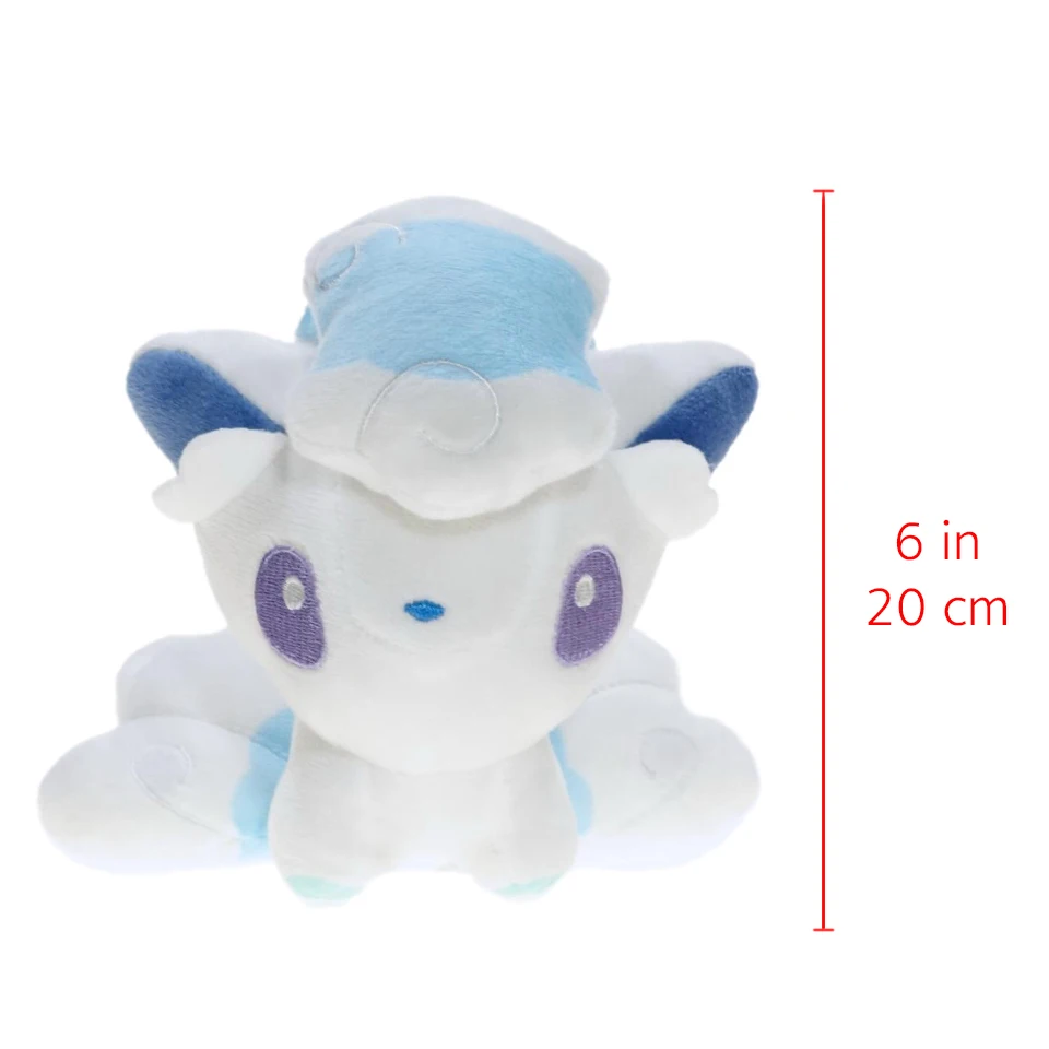 12-22 см милые чармандер алола льдом Vulpix Blastoise Haunter Tyranitar Furret Salamence Мягкие плюшевые игрушки аниме чучела кукла японская