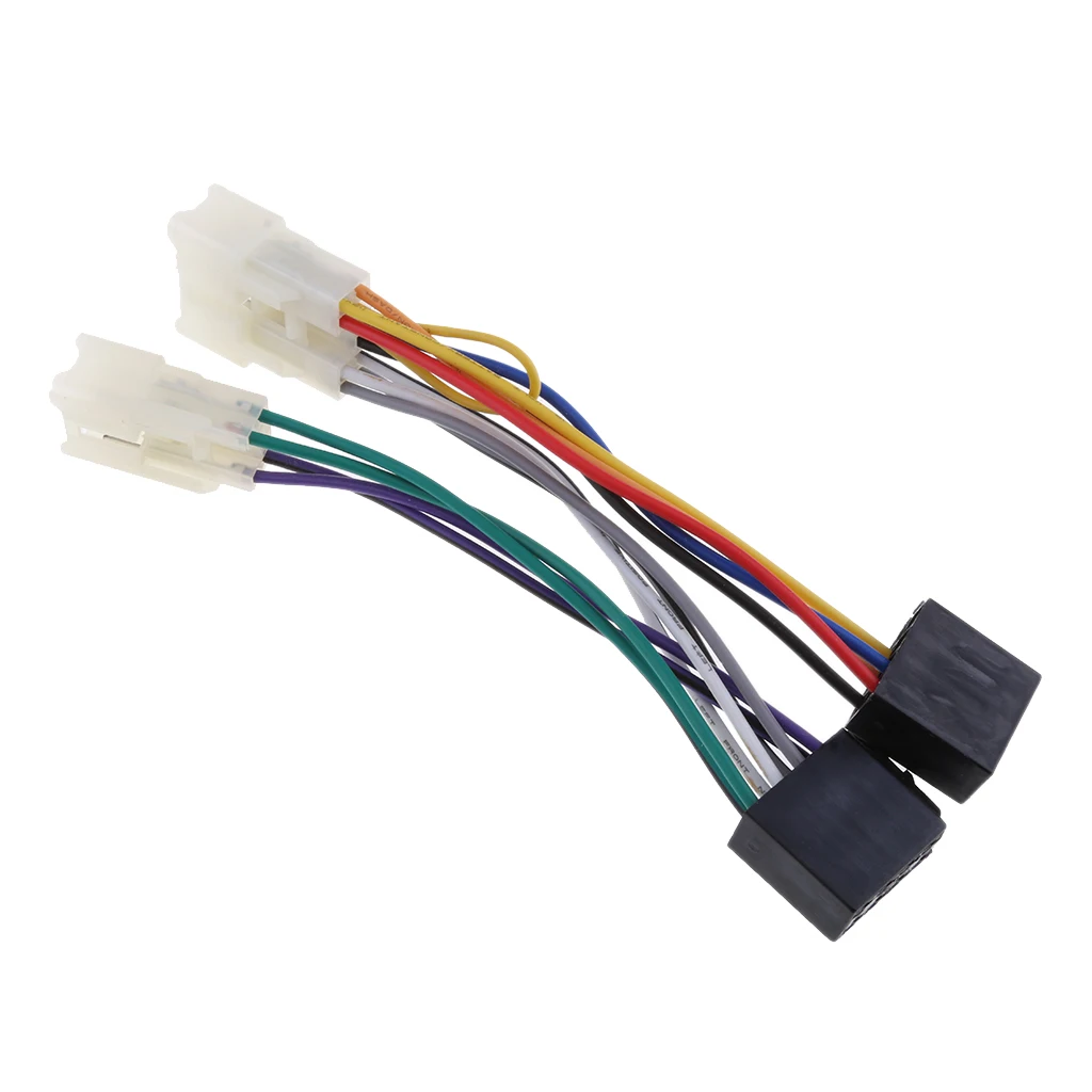 For Toyota Yaris ISO Stereo Head Unit Harness Adaptor Wiring Loom Lead Cable | Автомобили и мотоциклы