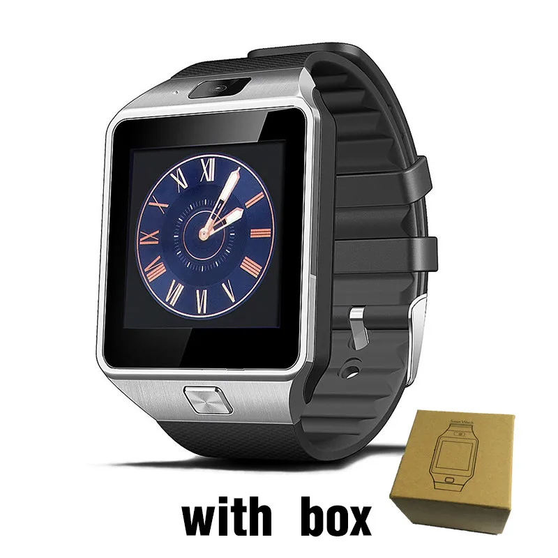 Bluetooth Смарт часы DZ09 с камерой Синхронизация SMS Smartwatch поддержка SIM TF карта для IOS