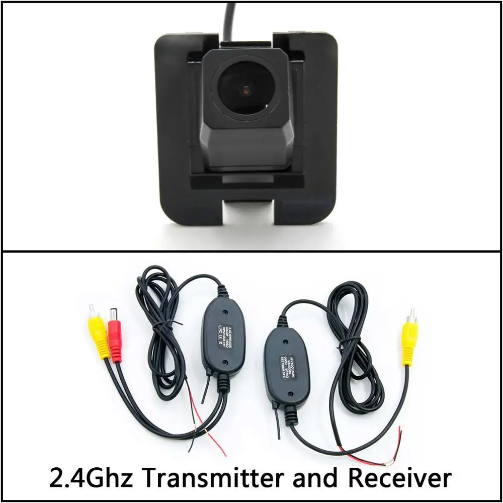 Camera With Wireless Камера заднего вида Full HD для Mercedes Benz GLK 300/350/S400 S450 S500 S600 X204 W204 W212 W221 зеркало для парковки автомобиля - Название цвета: Camera With Wireless